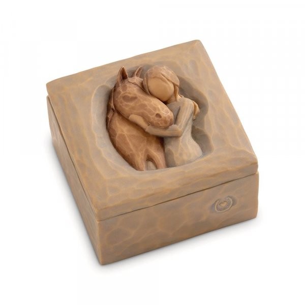 Keepsake Box Quiet Strength - Starke Verbundenheit Andenkenbox - Willow Tree von Susan Lordi