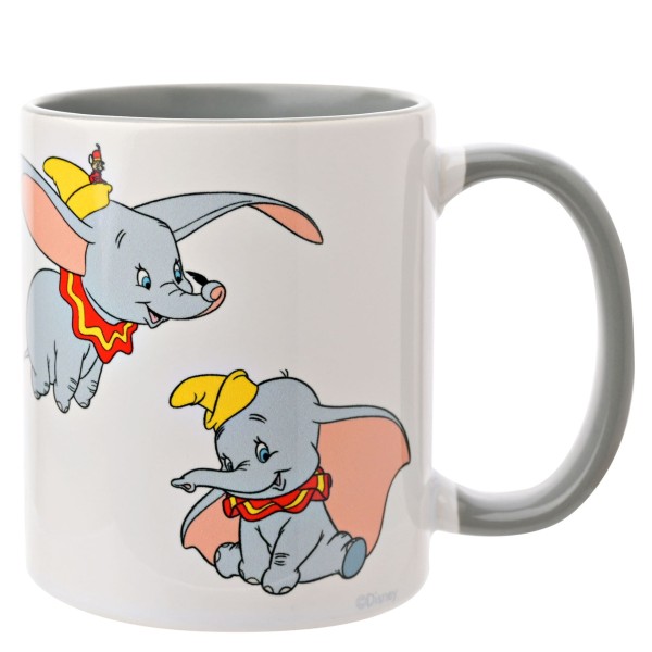 Disney, DI2153, Disneybecher, Tasse, Becher Dumbo, Disneytasse, Kaffeebecher Dumbo der fliegende Elefant