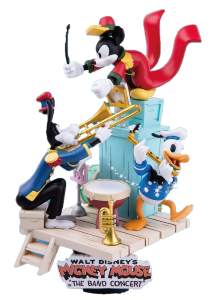 Walt Disney Figur, Beast Kingdom, Disney Beast Kingdom, The Band Concert Diorama, BKDSTAGE047, Beast Kingdom Diorama, Beast Kingdom Band Concert, Disney Band Concert