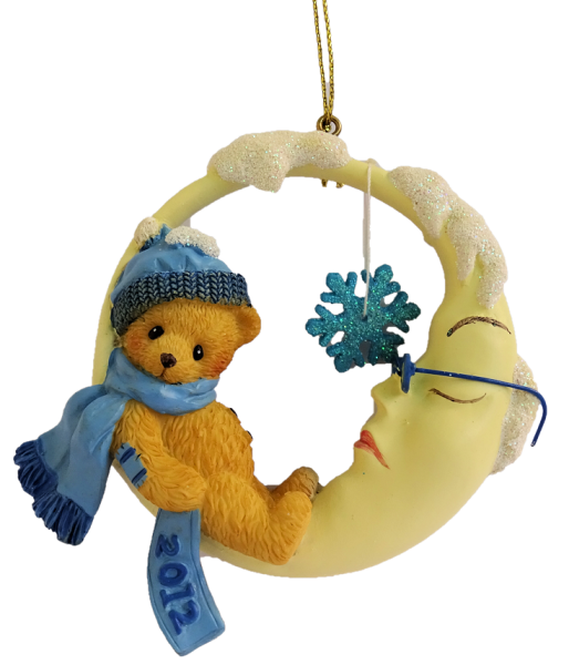 Cherished Teddies, May All Your Snowy Dreams Come True Ornament, Anhänger, Weihnachtsanhänger, 4023651, Cherished Teddies Ornament, Priscilla Hillman