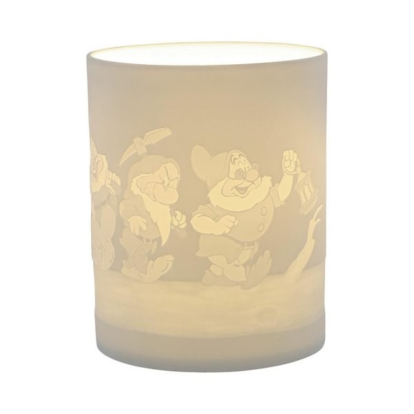 Diamond Shine - Die sieben Zwerge Windlicht Tea Light Holder / Enchanting Disney Collection A31088