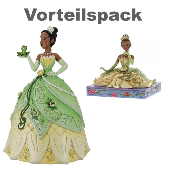 6011921, Disney Traditions, Deluxe Tiana, Küss den Frosch, Just One Kiss, Disney Traditions Tiana, Jim Shore, Jim Shore Disney Traditions, Jim Shore Disney, Jim Shore Disneyfigur, Princess and the frog, 