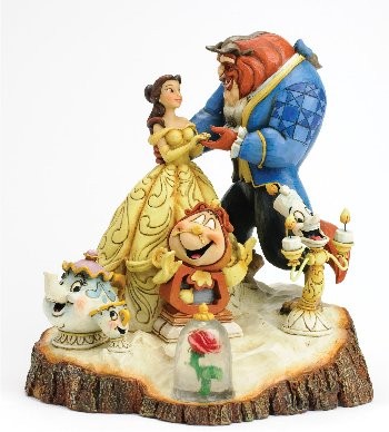 Disney Traditions, Jim Shore - Tale As Old As Time / Beauty & The Beast, Die Schöne und das Biest