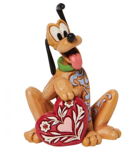 Pluto Heart / Pluto mit Herz - Disney Traditions by Jim Shore