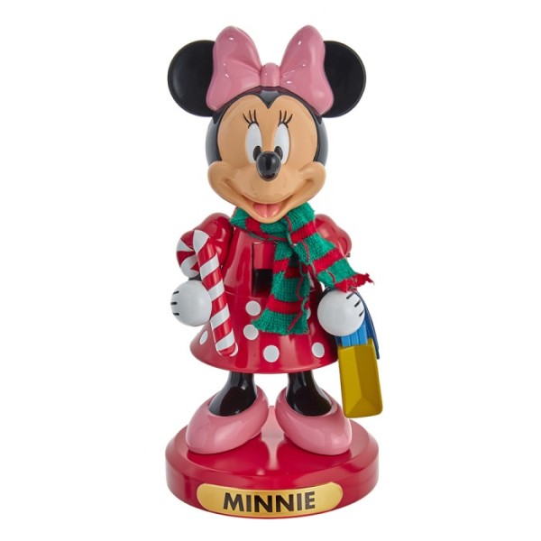 Kurt S. Adler, Kurt S. Adler Ornament, Walt Disney Nussknacker, Minnie Mouse Nussknacker, Minnie Maus Nussknacker, Minnie Mouse Nutcracker, DN6212L, Walt Disney Weihnachtsschmuck