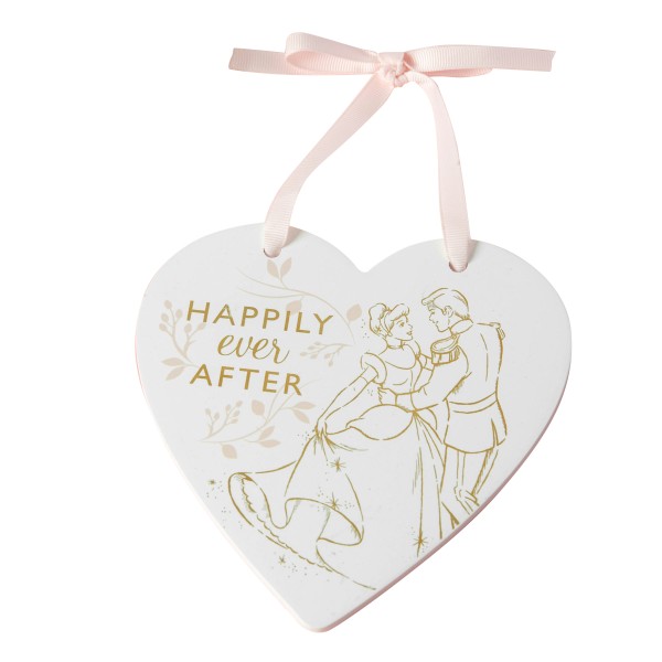 Disney Holzschild, Disney Plakette, Cindella Hochzeitsgeschenk, Disney Hochzeitsgeschenk, Cinderella, DI743, Happily Ever After, Und sie lebten glücklich...