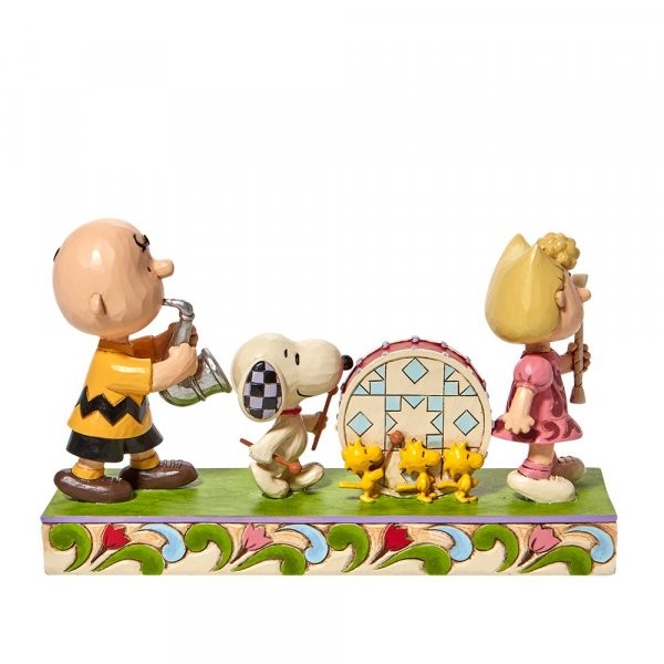 Peanuts, Peanuts by Jim Shore, Jim Shore Peanuts, Peanuts Parade, Peanuts Figur, 6008968, Charlie Brown, Sally, Snoopy, Woodstock