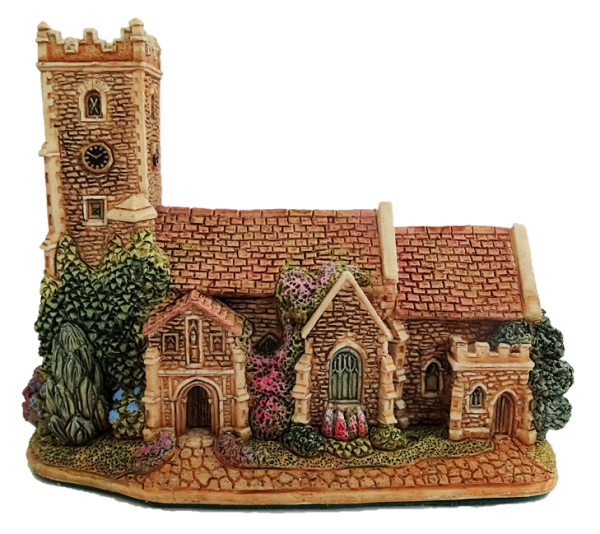 Lilliput Lane, Miniaturhaus, Miniaturhäuser, Cottage, L3482, St. Mary Magdalene Church Sandringham, Lilliput Lane Cottage, Lilliput Lane Miniaturhaus