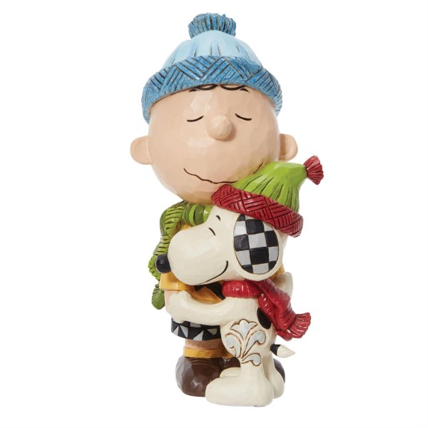 Jim Shore, Peanuts, Peanuts by Jim Shore, 6013043, Snoopy & Charlie Brown Umarmung, Snoopy & Charlie Brown Hugging