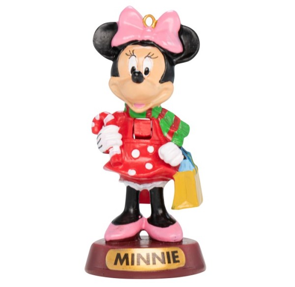 Kurt S. Adler, Kurt S. Adler Ornament, Walt Disney Nussknacker, Minnie Mouse Nussknacker Ornament, Minnie Maus Nussknacker, Minnie Mouse Nutcracker, DN6803o, Walt Disney Weihnachtsschmuck