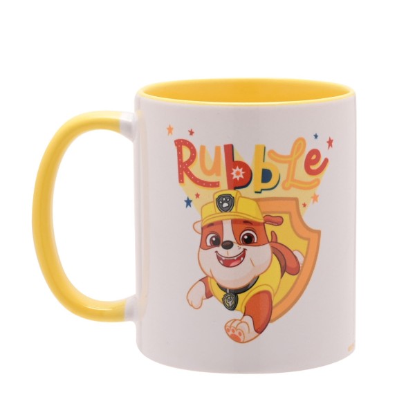 Paw Patrol, Paramount, Fellfreunde, PM203, Becher, Tasse, Kaffeebecher, Rubble, Bau-Welpe, Paw Patrol Mug