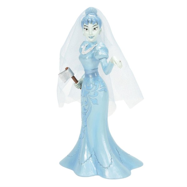 Jim Shore, Disney Traditions, Disneyfigur, Jim Shore Figur, 6016590, Till Death... Do Us Part, Haunted Mansion Bride, Braut mit Axt, Halloweenfigur