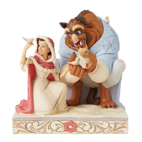 White Woodland Belle & Beast - Disney Traditions by Jim Shore 4062247