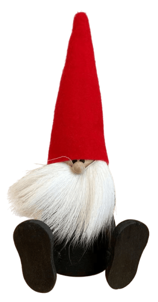 Nordic Design, nordisch, hygge, Wichtel Onni, Wichtel schwarz mit Zipfelmütze, 196300-0902, Tomte, Nisse, Gonk, skandinavischer Wichtel