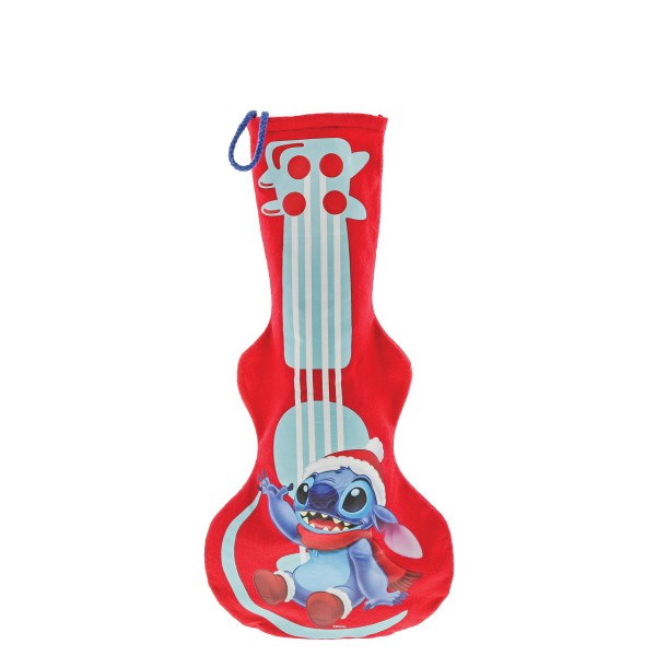 Stitch Christmas Stocking, Enchanting Disney, Enchanting Disney Stitch, Stitch Weihnachtsstiefel, A30407, Stitch Geschenkbeutel Gitarre, Enchanting Disney Collection Weihnachten, Stich Disney