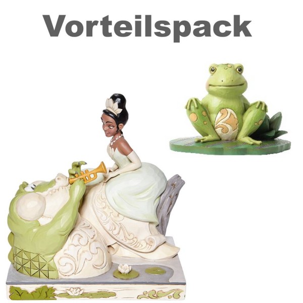 Disney Traditions, Jim Shore, Jim Shore Disney, Jim Shore Disneyfigur, Jim Shore Disney Figur, Bayou Beauty, White Woodland Tiana, 6008065, Küss den Frosch