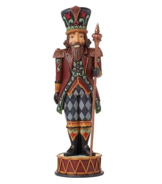 Jim Shore, Heartwood Creek, Jim Shore Santa, 6015490, Holiday Style Toy Soldier, Holiday Manor Spielzeugsoldat, Jim Shore Weihnachtsfigur
