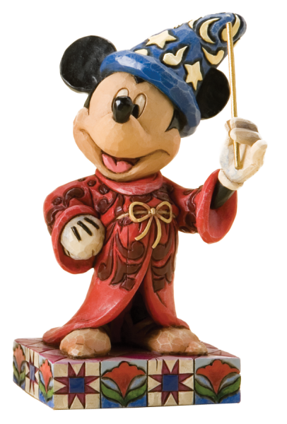 Disney Traditions, Jim Shore, Jim Shore Disney, Jim Shore Disneyfigur, Jim Shore Disney Figur, 4010023, Touch of Magic, Sorcerer Mickey, Micky als Zauberer
