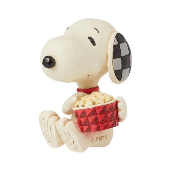 Jim Shore, Peanuts, Peanuts by Jim Shore, Snoopy Popcorn, Minifigur, 6016278, Snoopy Figur