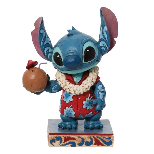 Disney Traditions, Jim Shore, 6011935, Tropical Delight Stitch, Jim Shore Stitch, Lilo & Stitch, Jim Shore Disneyfigur, Jim Shore Disney Traditions