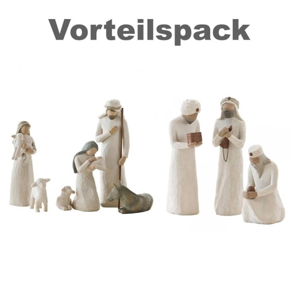 Willow Tree, WillowtWillow Tree, Demdaco, 26027, Willow Tree Krippe, Susan Lordi, Angel, Engel, Skultur, Figur, Geschenk für jede Gelegenheit, Christi Geburt, Die drei heiligen Könige, The three Wise Men, Krippe, Willowtreeree, Demdaco, Susan Lordi, The T