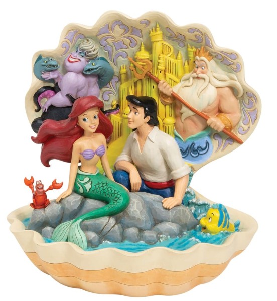 Seashell Scenario - The Little Mermaid / Muschelszene, Arielle, die kleine Meerjungfrau, 6005956 Dis