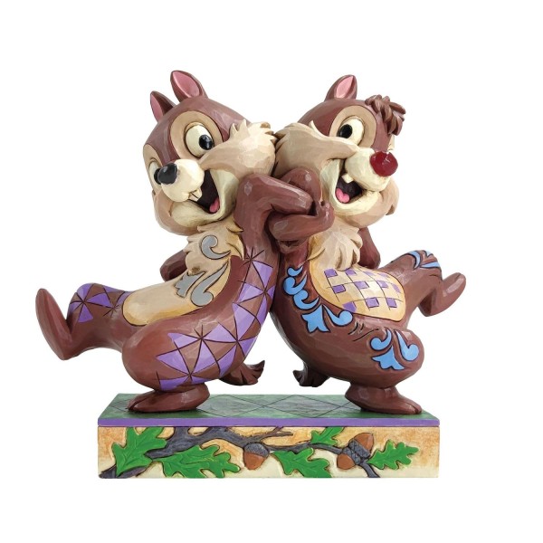 6011932, Disney Traditions, Chip & Dale, Chip and Dale, A- und B-Hörnchen, Disney Traditions Chip and Dale, Jim Shore, Jim Shore Disney Traditions, Jim Shore Disney, Jim Shore Disneyfigur