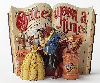 Disney Traditions, Jim Shore - Love Endures Storybook - Beauty & The Beast, Die Schöne und das Biest