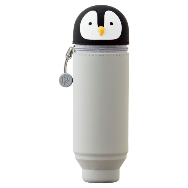 Federtasche Medium Pinguin - Stiftehalter / Penguin Stand Up Pen Case - Punilabo Lihit Lab