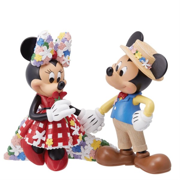 Disney Showcase, 6014864, Botanical Micky und Minnie, Botanical Mickey & Minnie, Disney Showcase Figur, Disneyfigur, Walt Disney, Micky Maus, Minnie Maus, Mickey Mouse, Minnie Mouse