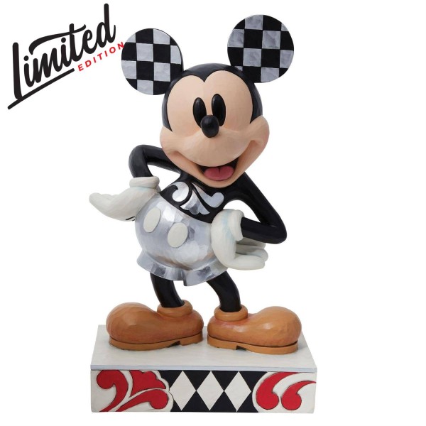 Disney Traditions, Jim Shore, 6013199, Disney Figur Micky Maus, 100 Mickey Mouse Statue, 100 years Mickey, 100 Jahre Disney Micky, Enesco Disney Traditions Figur