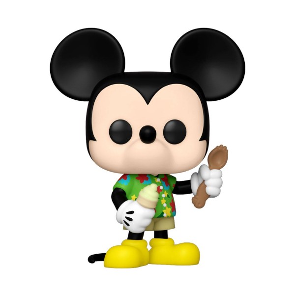 Funko, Funko Pop, Disney Funko, Funko Figur, Disneyfigur, Disney Figur Pop-Art, FK65716, Mickey Mouse, Micky Maus, Aloha Mickey, Aloha Micky, Funko Micky