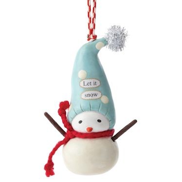 Let It Snow Ornament - Bea's Wees Wichtel Weihnachtswichtel by Natalie Kibbe