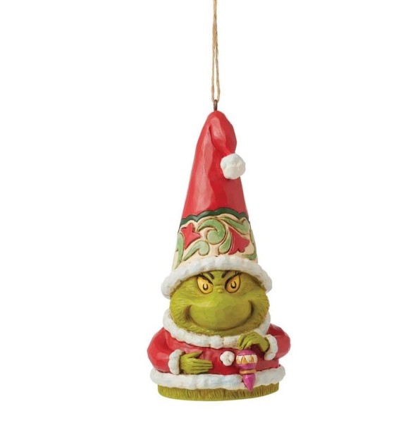 Der Grinch, Grinch, Jim Shore, The Grinch by Jim Shore, 6012711, Grinch Gnome Ornament, Grinch Weihnachtsanhänger, Grinch Weihnachtsschmuck