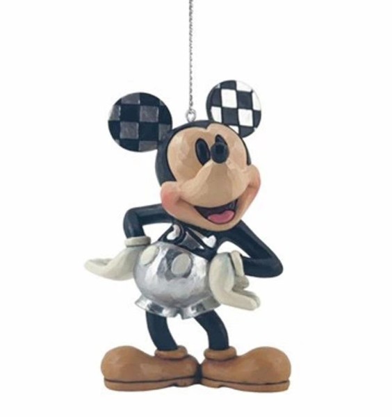 Disney Traditions, Jim Shore, Disney Traditions by Jim Shore, 6013808, 100 Jahre Disney Micky Maus, 100 years Disney Mickey Mouse Ornament, Jim Shore Disneyfigur