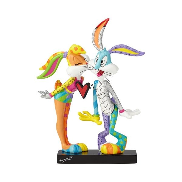 Looney Tunes Lola Kissing Bugs Bunny - Looney Tunes by Romero Britto 4058185