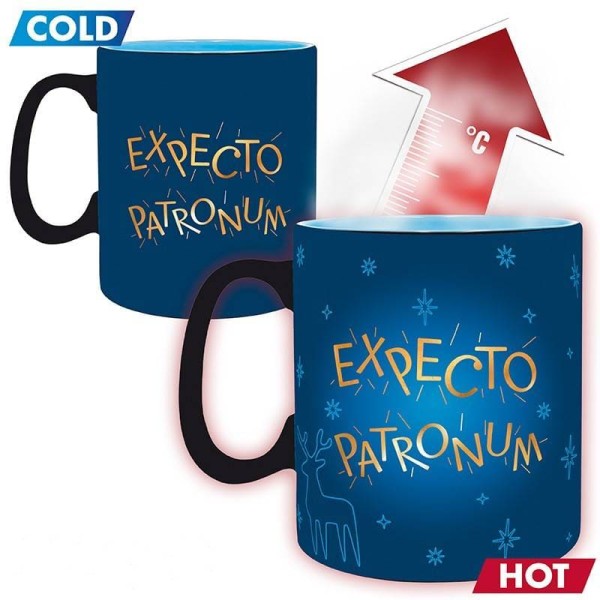 Harry Potter, ABY-Style, Abysse, Becher, Tasse, Kaffeebecher, Hogwarts, Becher Expecto Patronum, Zauberspruch Harry Potter Geschenkidee, ABYMUGA839