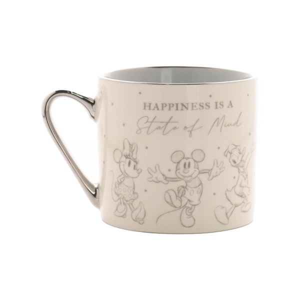 DI1983, Disney Becher, Premiumbecher, Jubilläumstasse, Disney Tasse Happiness is a State of Mind, Disney Mug, Disney Tasse, Micky Maus, Mickey Mouse, Minnie Maus, Donald Duck, Minnie Mouse