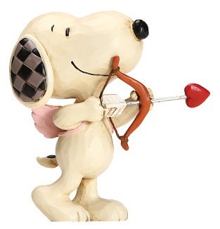 Peanuts, Peanuts by Jim Shore, Jim Shore Peanuts, Peanuts, 6005950, Snoopy, Snoopy Cupid, Snoopy Amor, Heartwood Creek