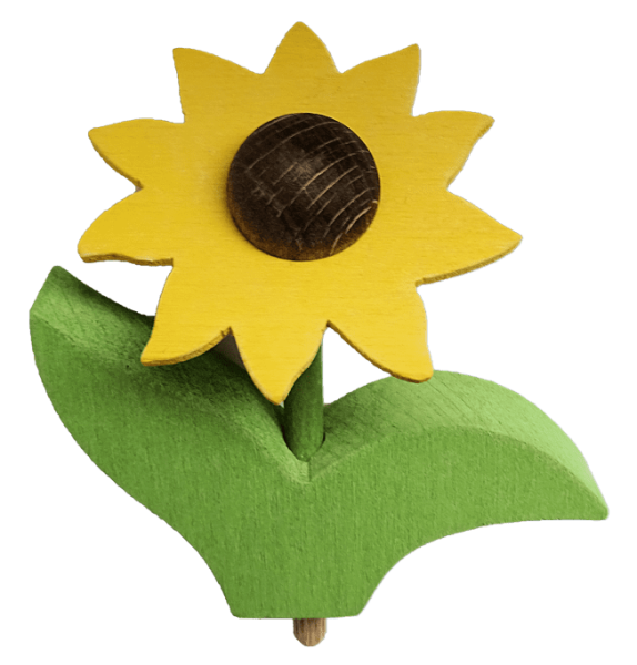 Sonnenblume - Steckfiguren für Kerzenringe von Sebastian Design