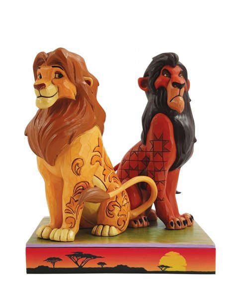 DE & | - Jim / Disney The King Simba by Lion Traditions Shore Collect-24, Scar