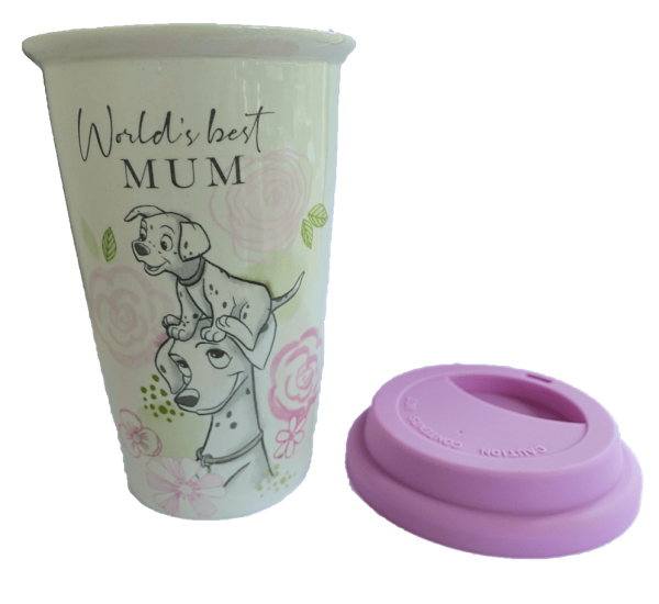 Coffee-to-Go Becher 101 Dalmatiner - World's Best Mum Travel Mug - Disney by Widdop