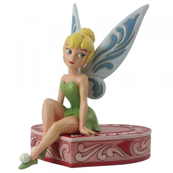 Disney Traditions, Jim Shore, Love Seat, Tinker Bell on Heart, Tinkerbell auf Herz