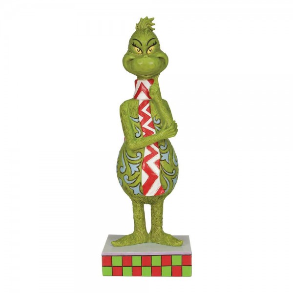 Jim Shore, The Grinch, Der Grinch, The Grinch by Jim Shore, 6010774, Grinch mit langem Schal, Grinch with Long Scarf, Dr. Seuss, Grinch by Jim Shore
