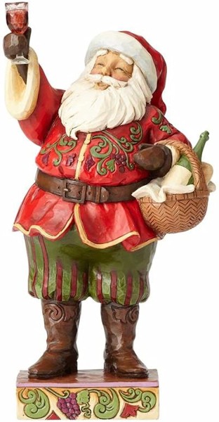 Toasting Traditions - Santa / Weihnachtsmann mit Weinglas