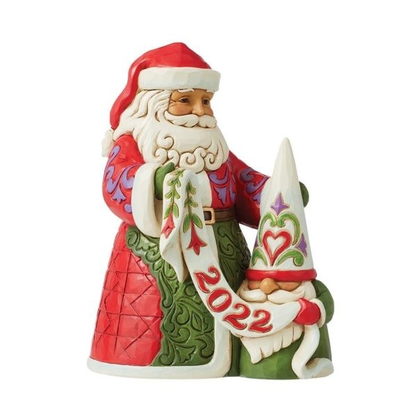 Gnome Together for Christmas 2022 Santa mit Gnome / Wichtel - 6011165 Heartwood Creek by Jim Shore