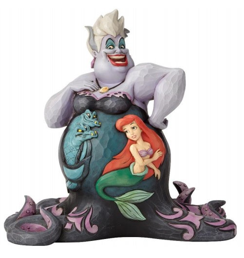 Disney Traditions, Jim Shore - Deep Trouble Ursula / Arielle, Ariel