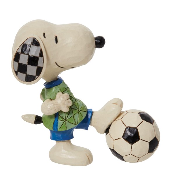 Peanuts, Peanuts by Jim Shore, Jim Shore Peanuts, 6011958, Snoopy Fußballspieler, Snoopy Soccer, Snoopy Fußballer, Peanuts Figur, Jim Shore Snoopy