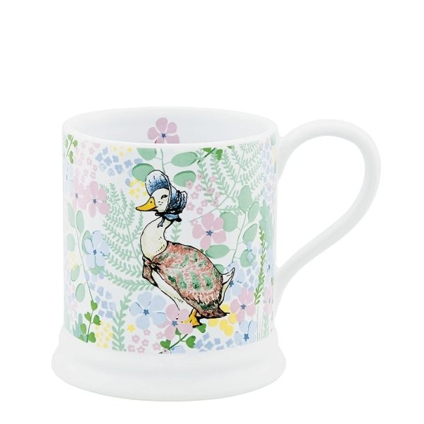 Beatrix Potter, Peter Rabbit, Peter Hase, A32263, Kaffeebecher, Becher, Tasse, Beatix Potter Figur, Jemima Puddle-Duck, Becher, Jemima Puddle-Duck Tasse