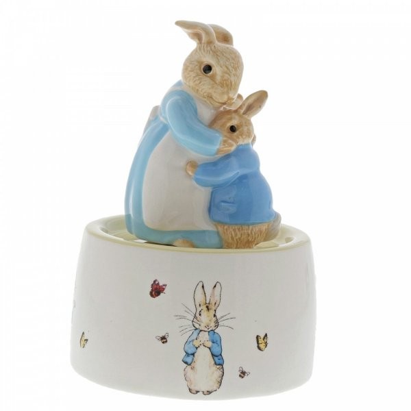 Beatrix Potter, Peter Rabbit, A30003, Peter Rabbit, Beatrix Potter Figur, Mrs. Rabbit & Peter Rabbit Spieluhr, Musical, Tales of Beatrix Potter